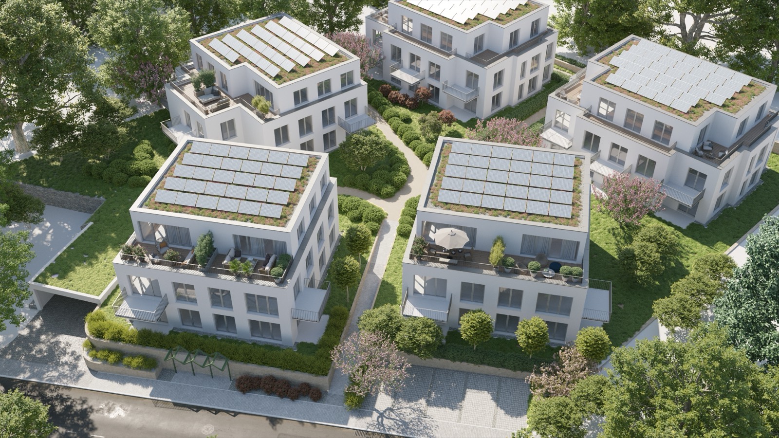 Moritz-Carrée Weinböhla bei Dresden – 36 QNG-zertifizierte Neubauwohnungen
